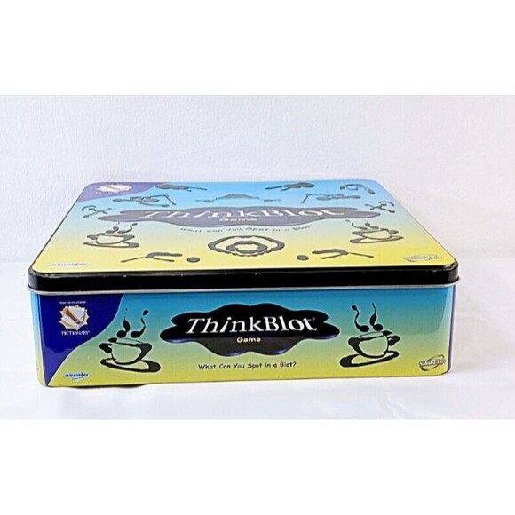 2004 Thinkblot Board Game by Sababa Toys - FUN FAMILY PARTY GAME - NEW UNUSED - Picture 5 of 9